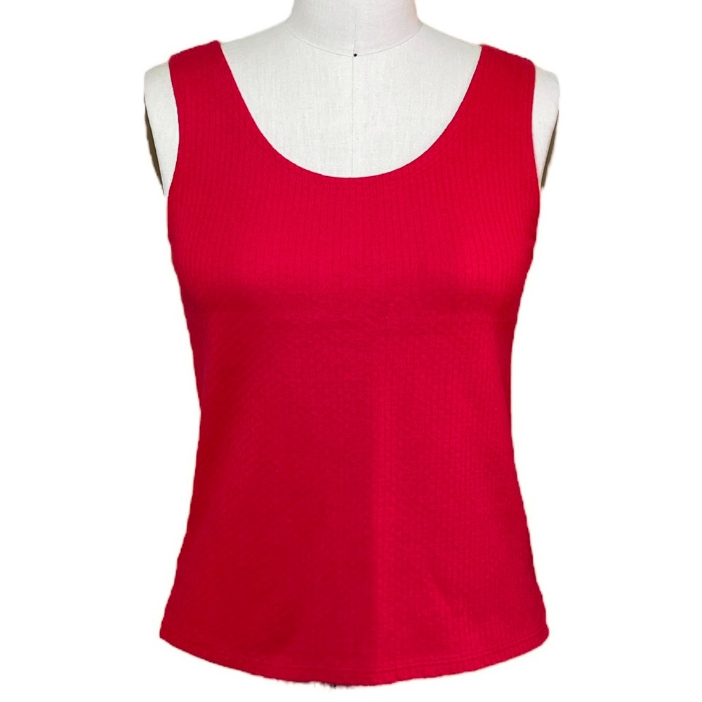 Vintage 90’s Lejay Tennis Active Tank Top Red S